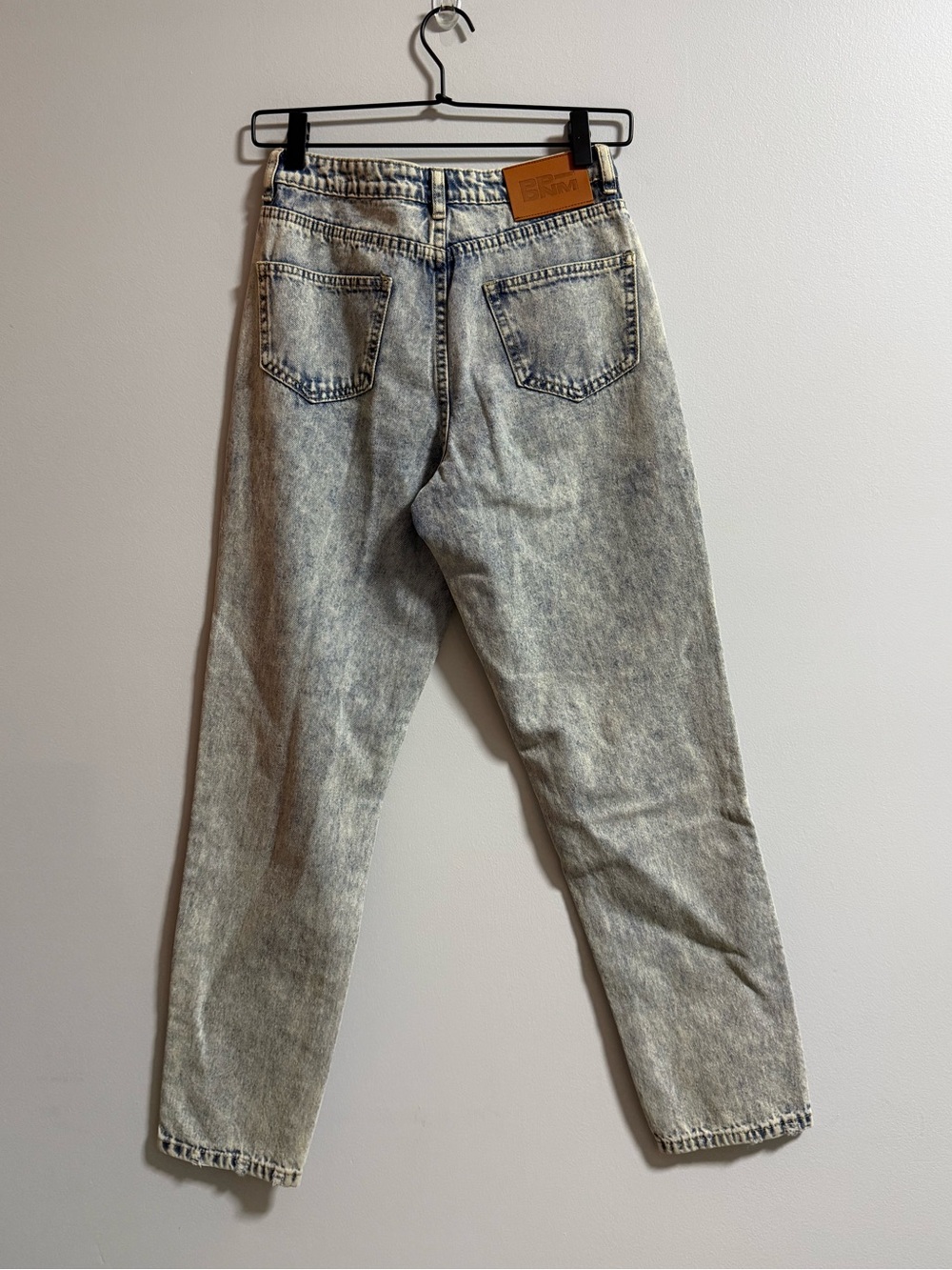 Princess Polly High-Waisted Acid Wash Mom Jeans - Picture 7 of 7